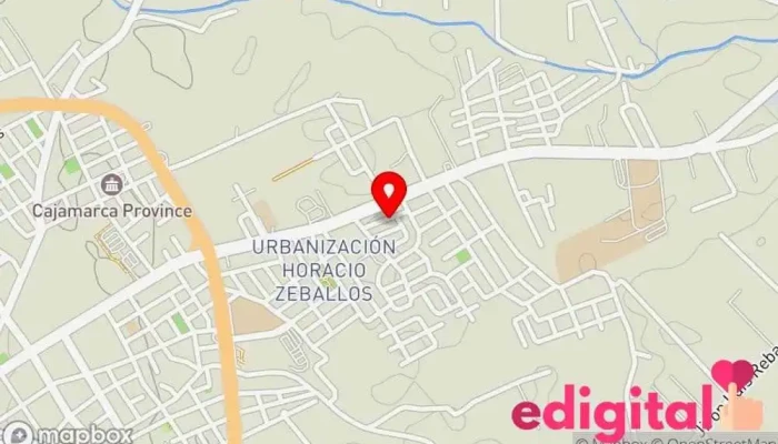 mapa de Farmacia La Azalea Farmacia en Cajamarca