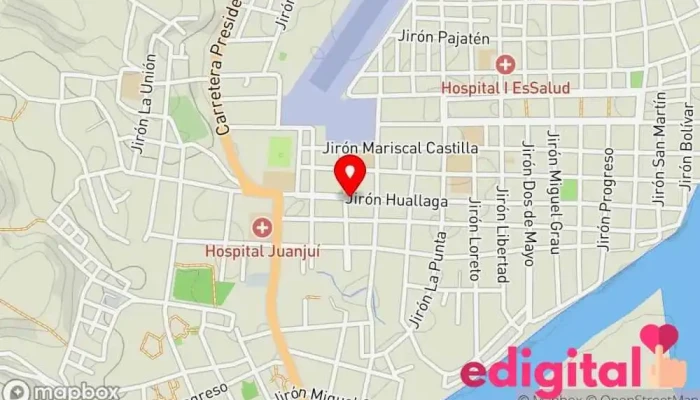 mapa de Farmacia La Inmaculada Farmacia en Juanjuí