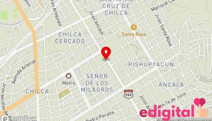 mapa de Farmacia Labyfar Farmacia en Huancayo