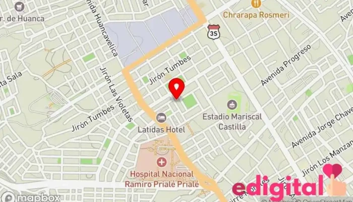 mapa de Farmacia Lufarma Farmacia en Huancayo