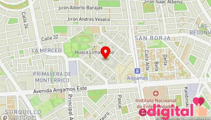 mapa de Farmacia Farmacia en Lima