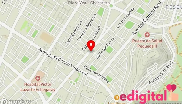 mapa de Farmacia María Paz Farmacia en Trujillo