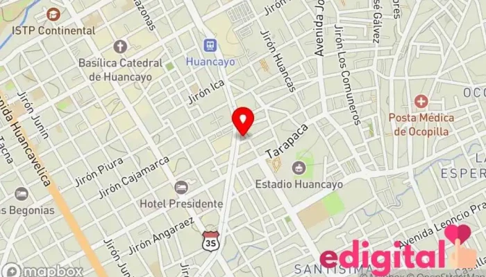 mapa de Farmacia Mas Salud Vjda Farmacia en Huancayo