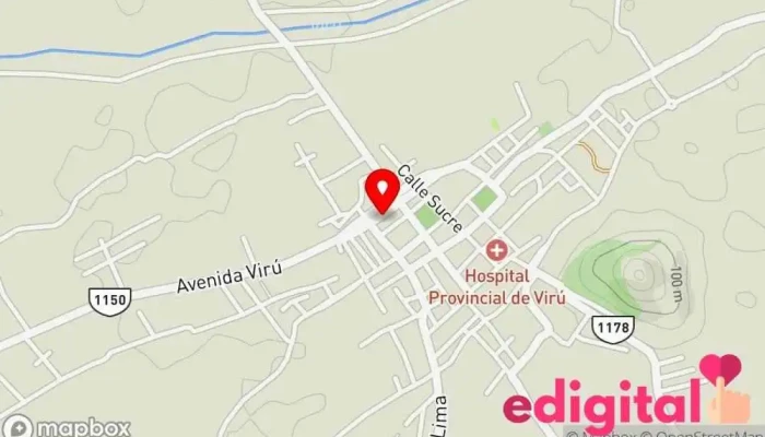 mapa de Farmacia Massalud Farmacia en Virú