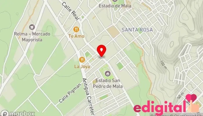 mapa de Farmacia OHFARMA Farmacia en Mala