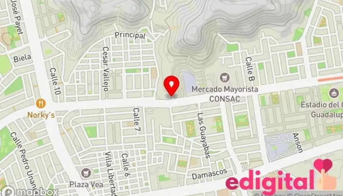mapa de Farmacia Olivos Salud Farmacia en Lima
