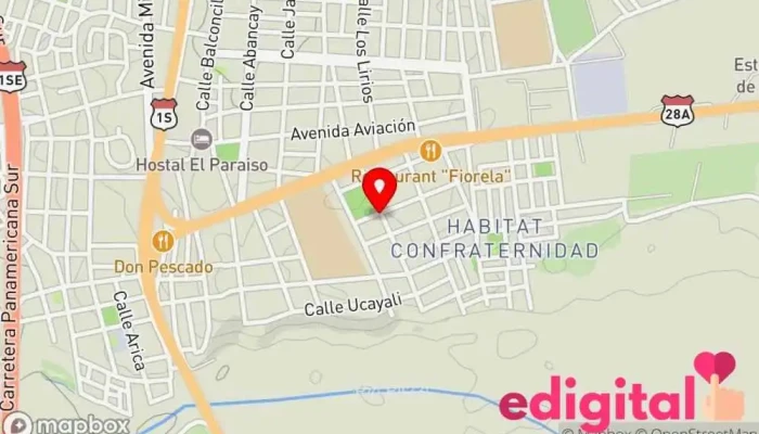 mapa de Farmacia patrulla Farmacia en Pisco