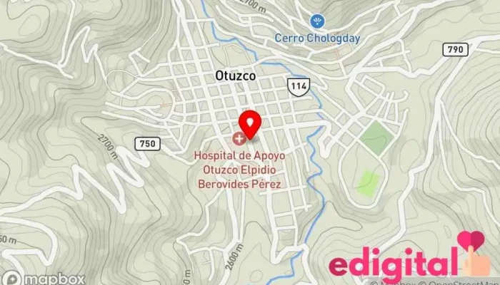 mapa de Farmacia Paz Y Vida Farmacia en Otuzco