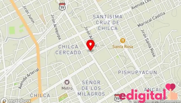 mapa de Farmacia Pedro Farmacia en Huancayo