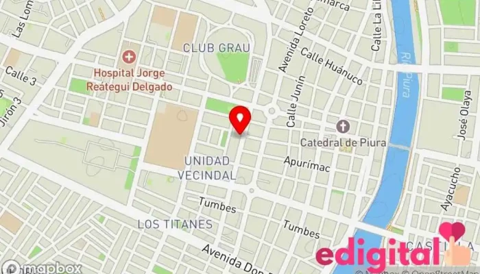 mapa de Farmacia Pharma Piura Salud Farmacia en Piura