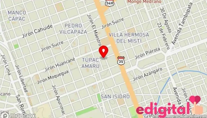 mapa de Farmacia Pro Salud Farmacia en Juliaca