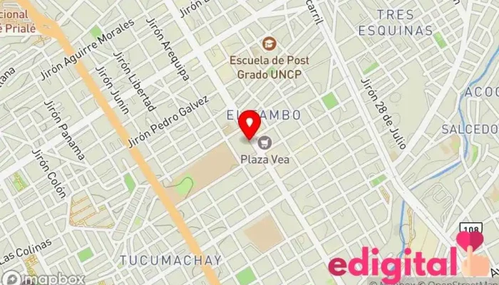 mapa de Farmacia Real Farmacia en Huancayo