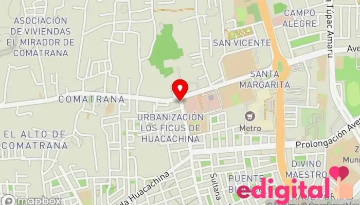 mapa de Farmacia Rivera Farmacia en Ica