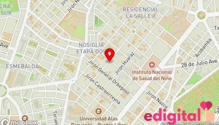 mapa de Farmacia ROLANDO Farmacia en Lima