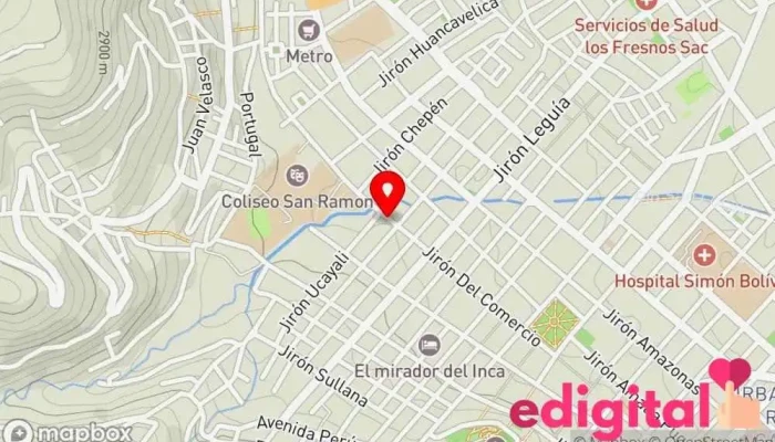 mapa de Farmacia Ross Innova Farmacia en Cajamarca