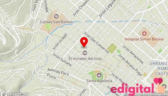 mapa de Farmacia Rossinnova Farmacia en Cajamarca
