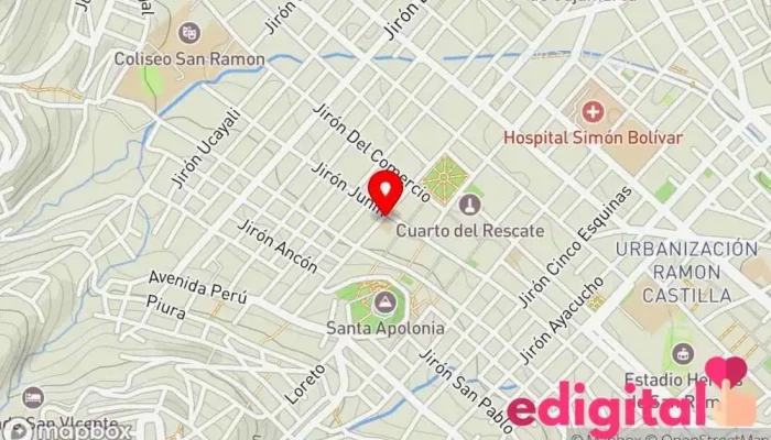 mapa de Farmacia Ruiz Farmacia en Cajamarca