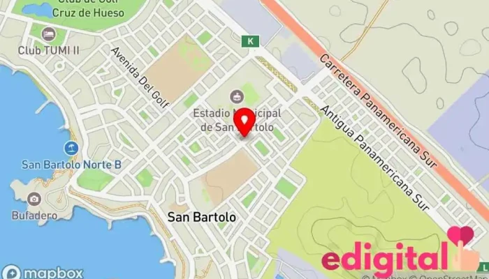 mapa de Farmacia San Jose Farmacia en San Bartolo