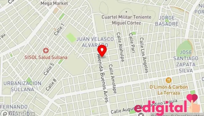 mapa de Farmacia San Jose7 Farmacia en Sullana