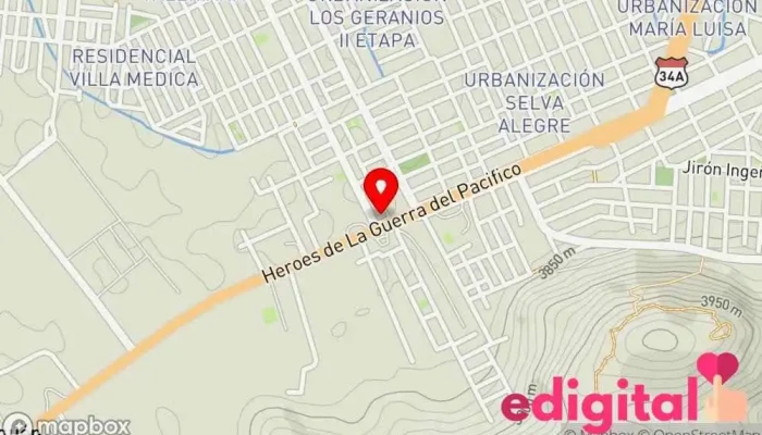 mapa de Farmacia San Luis Farmacia en Juliaca