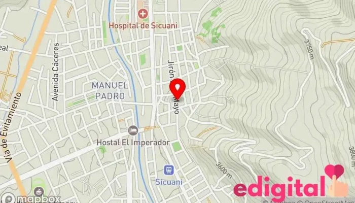 mapa de Farmacia San Martín de Porres Farmacia en Sicuani