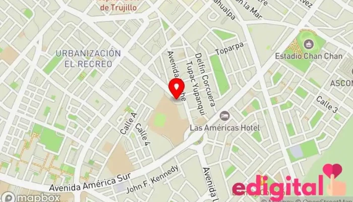 mapa de Farmacia San Pablo Farmacia en Trujillo
