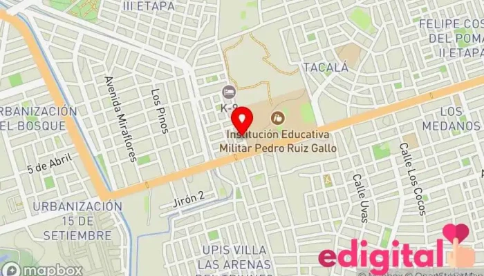 mapa de Farmacia santo domingo Farmacia en Piura