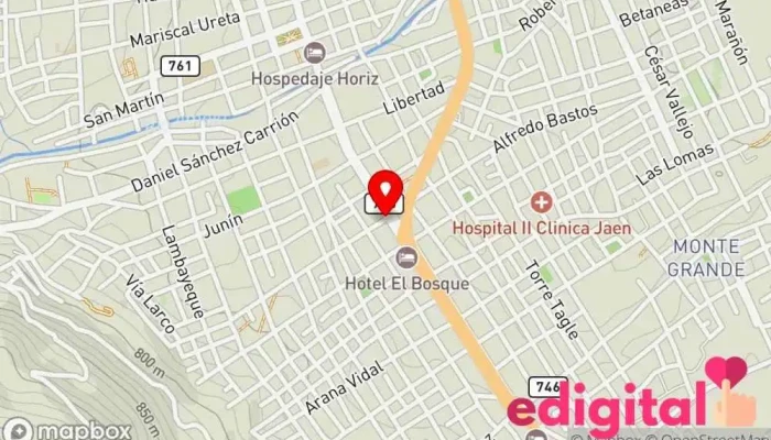 mapa de Farmacia Santo Tomas De Aquino Farmacia en Jaén