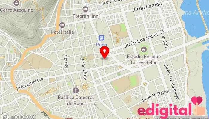 mapa de Farmacia Señor de los Milagros Farmacia en Puno
