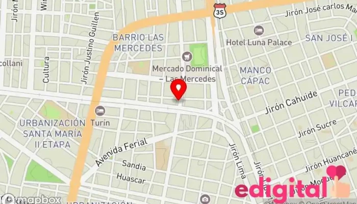 mapa de Farmacia Servicios Generales Carlos Farmacia en Juliaca
