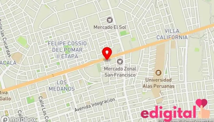 mapa de Farmacia Solidaria Farmacia en 