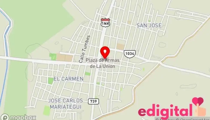 mapa de Farmacia Veterinaria Pet Shop Farmacia veterinaria en La Unión
