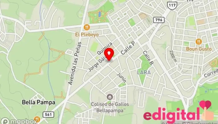 mapa de Farmacia Virgencita de Chapi Farmacia en Socabaya
