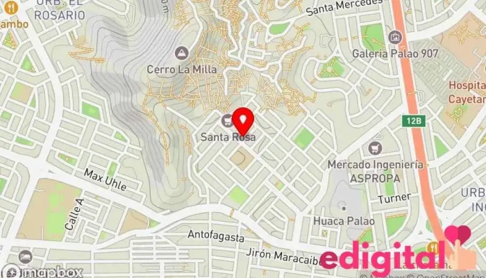 mapa de Farmacia Xion Farmacia en San Martín de Porres