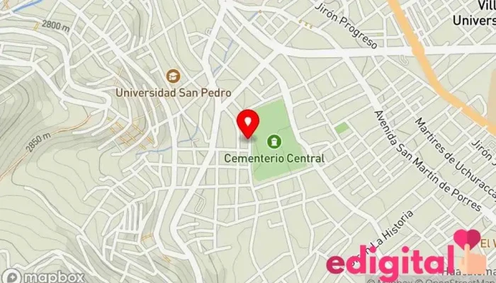 mapa de Farmafe Farmacia en Cajamarca