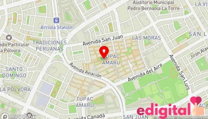 mapa de Farmavida Farmacia en San Luis