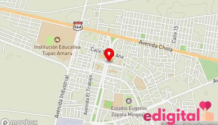 mapa de Farmax Pharma Center Farmacia en Tumán
