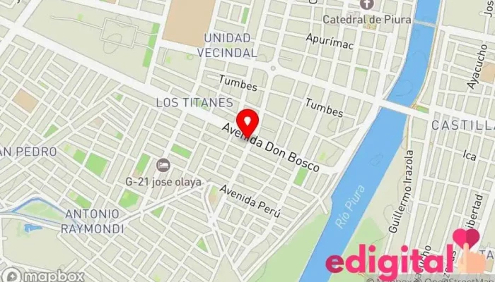 mapa de Felicidad 95 Farmacia en Piura