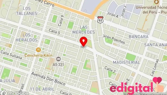 mapa de Felicidad Farmacia en Piura