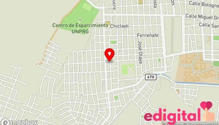 mapa de Frarmacia Farmacia en Lambayeque
