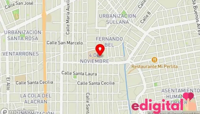 mapa de Hospital I Essalud Sullana Hospital en Sullana