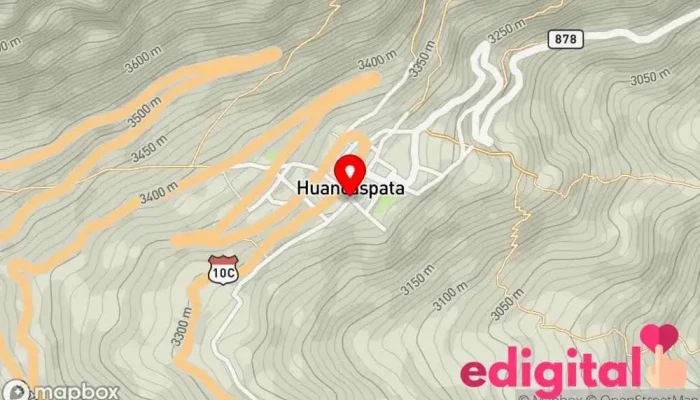 mapa de Huancaspata Farmacia en Huancaspata