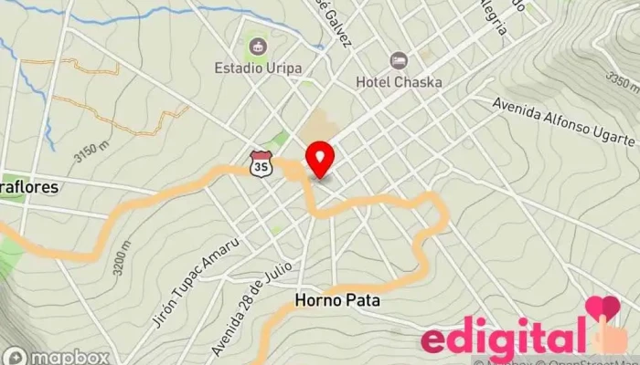 mapa de Inka farma Farmacia en Uripa