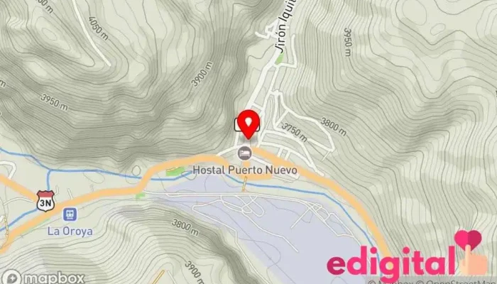 mapa de Inka Farmavid Farmacia en La Oroya