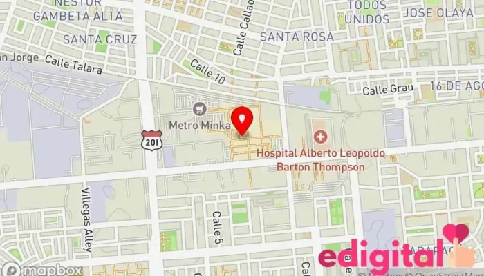 mapa de InkaFarma Farmacia, Tienda de comestibles, periódicos y medicamentos en Callao