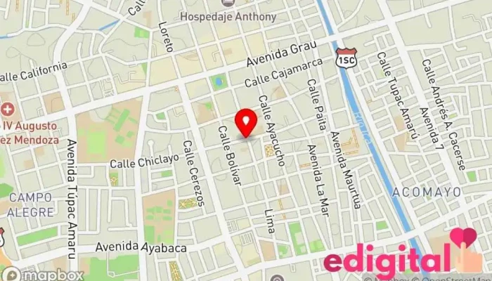 mapa de Inkafarma Farmacia en Ica