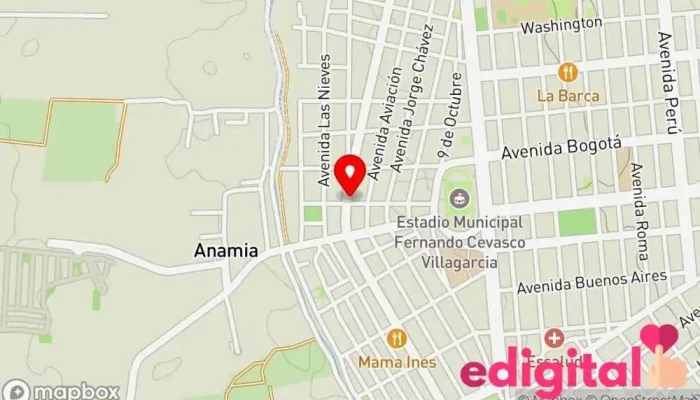 mapa de Inkafarma Farmacia en Ica