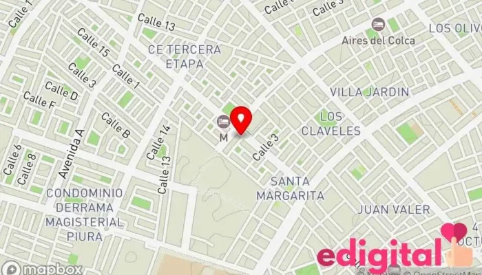 mapa de Inkafarma Farmacia en Piura