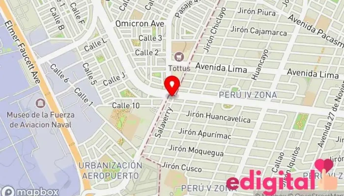 mapa de InkaFarma Farmacia en LIMA