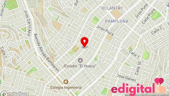 mapa de INKAFARMA Farmacia en Provincia de Cañete